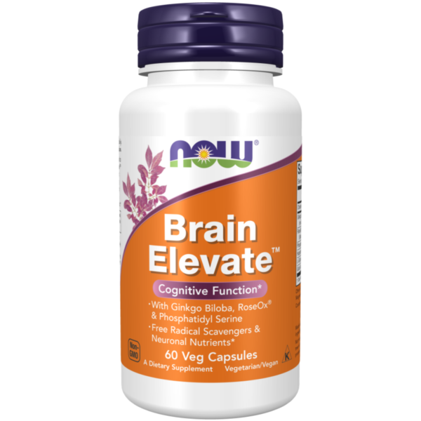 Now Brain Elevate Caps 60's